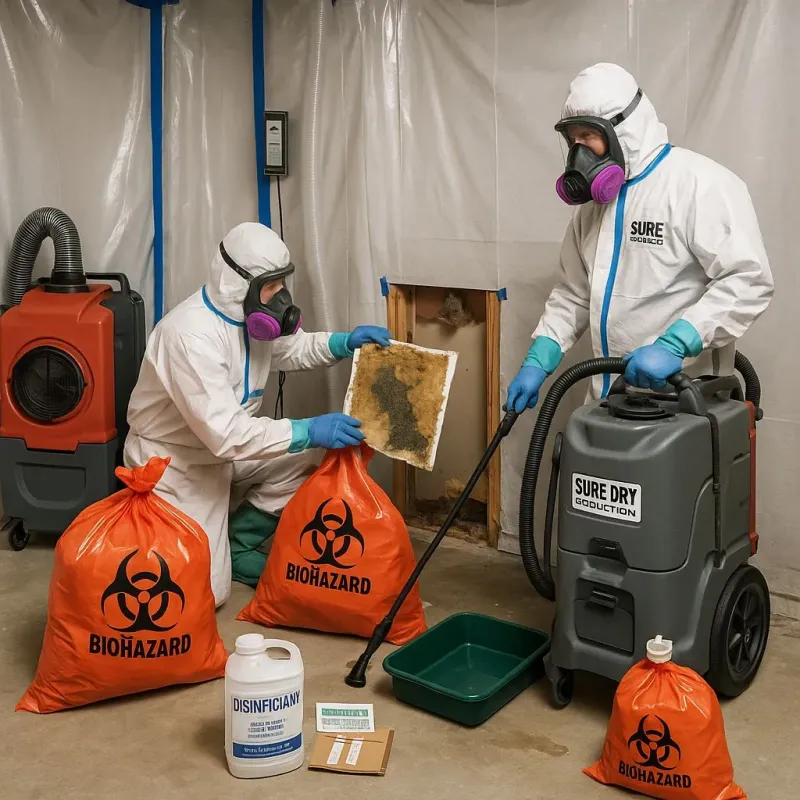 Contaminated Water Handling Protocols process in Lyman, SC