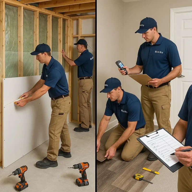 Repairs and Reconstruction process in Lyman, SC